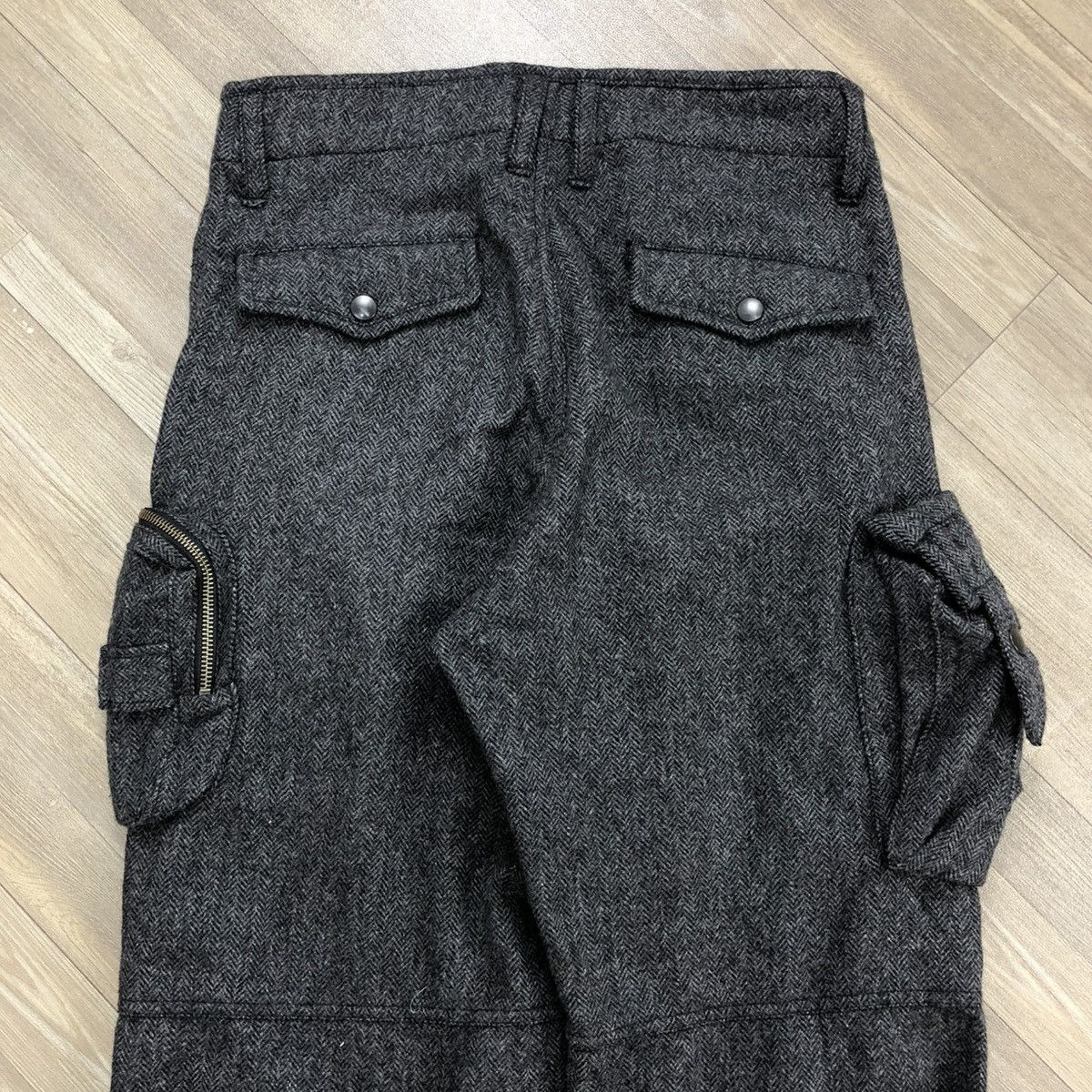 Issey Miyake × Tete Homme 1990s Tete Home Issey Miyake Multipocket Cargo Bondage Pants Size US 34 / EU 50 - 24 Thumbnail