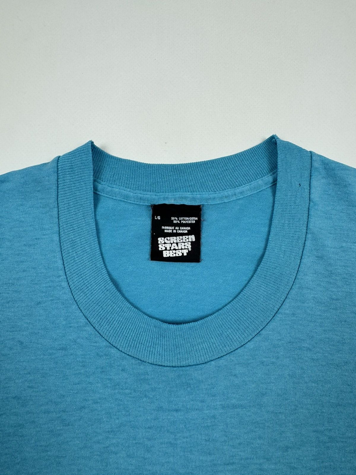 Vintage 90’s Vintage Distressed Screen Stars Single Stitch T-Shirt Size US L / EU 52-54 / 3 - 3 Thumbnail