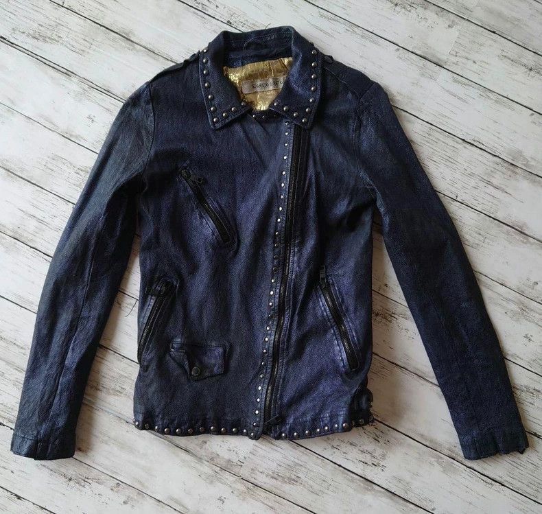 Rick Owens Vintage Studded Leather Jacket by Giorgio Brato-2506 Size M / US 6-8 / IT 42-44 - 4 Thumbnail
