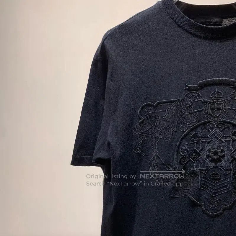 Prada Prada Black Cotton Men's T-Shirt. Size US S / EU 44-46 / 1 - 3 Thumbnail
