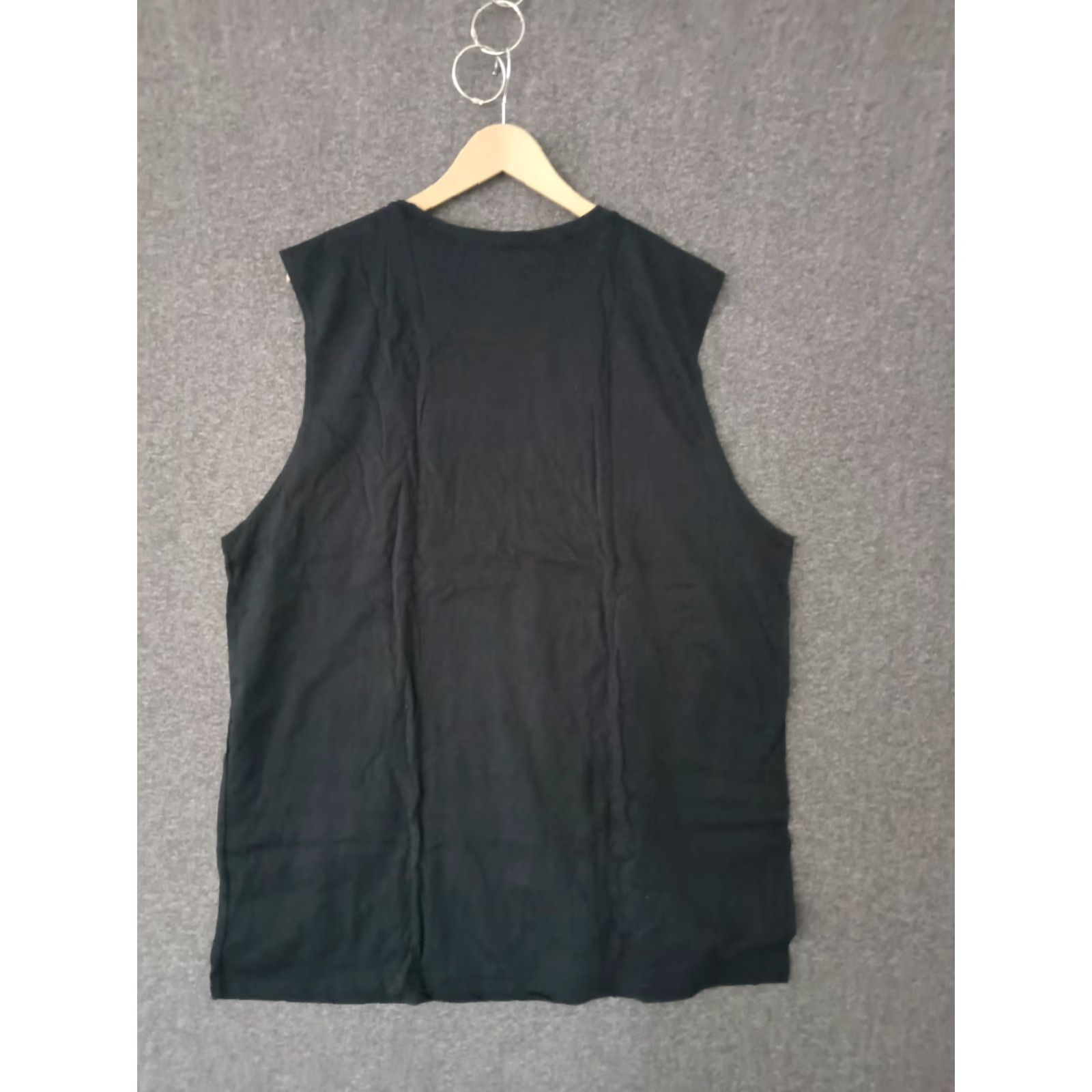 Next Level Next Level 3-Pack Men XXL Black Cotton Pullover Muscle Tank Top Shirt Size US XXL / EU 58 / 5 - 2 Thumbnail