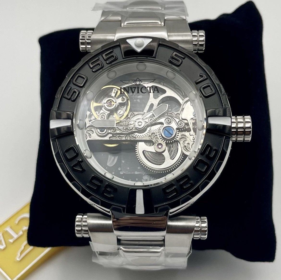 Invicta Invicta Subaqua Nebula 49505 Skeleton Automatic Watch Size 46 - 3 Thumbnail