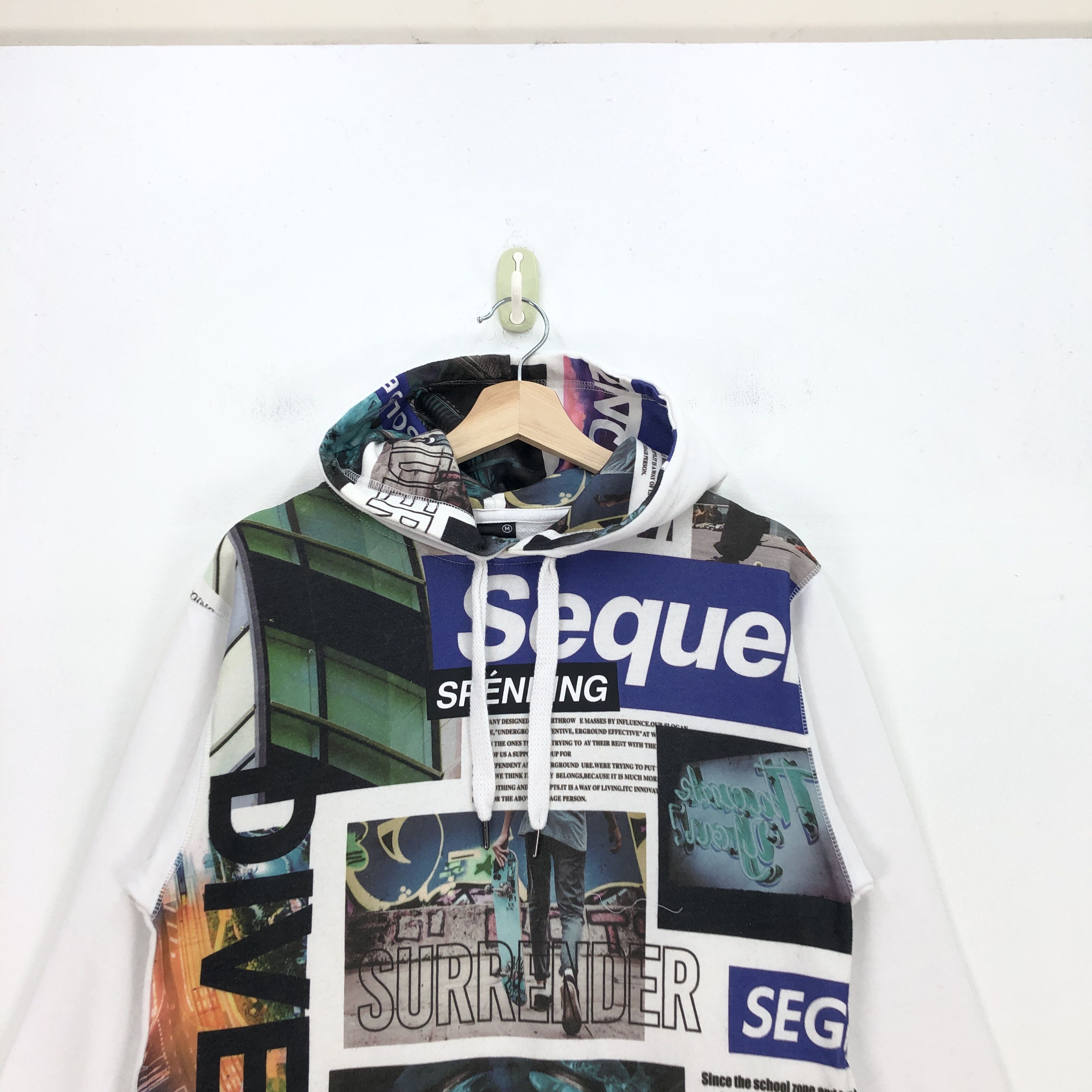 Japanese Brand Vintage Japanese Sequel Hoodie Sweatshirt Duck Dude Sweater Size US M / EU 48-50 / 2 - 3 Thumbnail