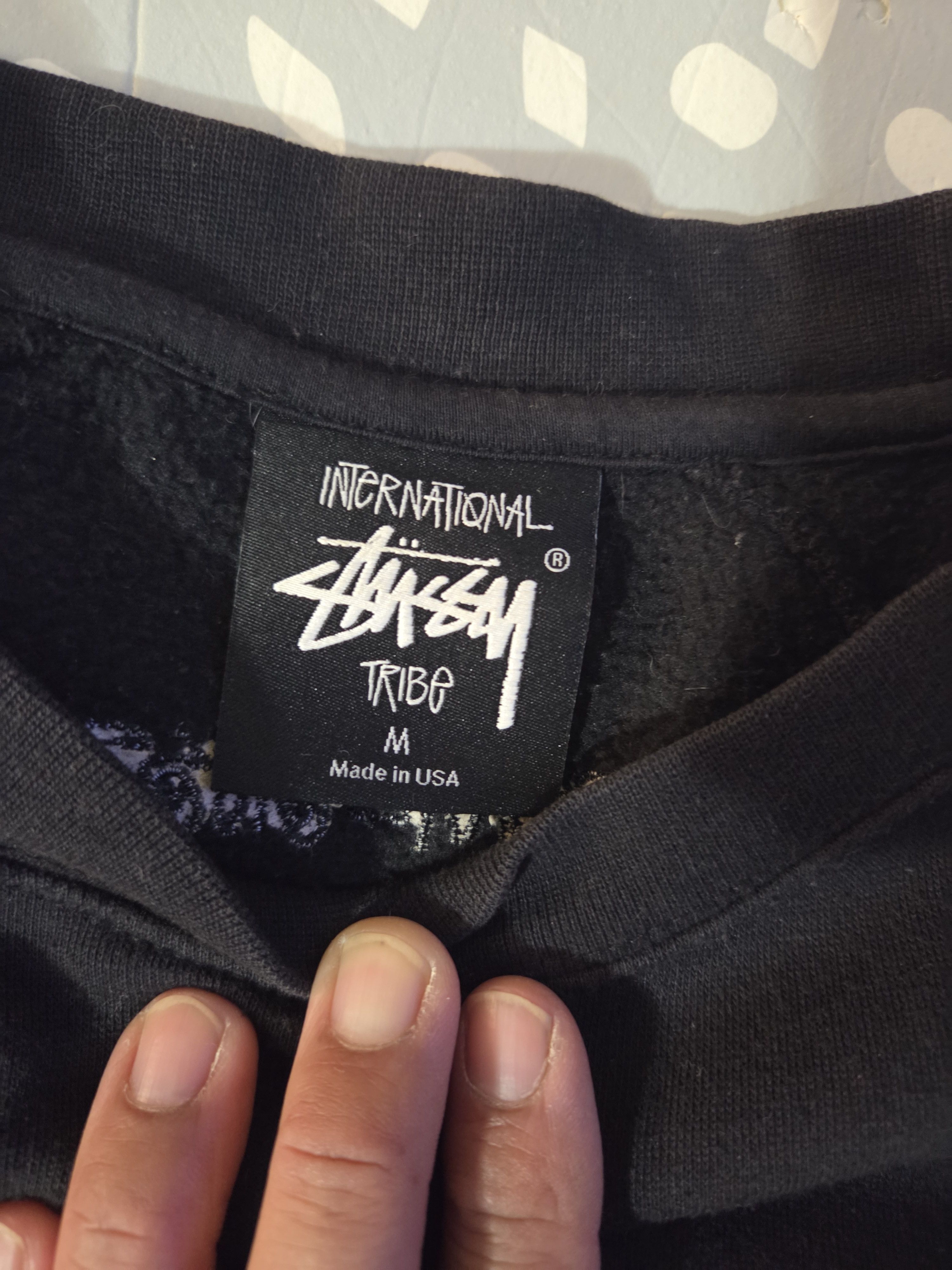 Stussy Stussy internarional tribe sweat Size US M / EU 48-50 / 2 - 2 Thumbnail