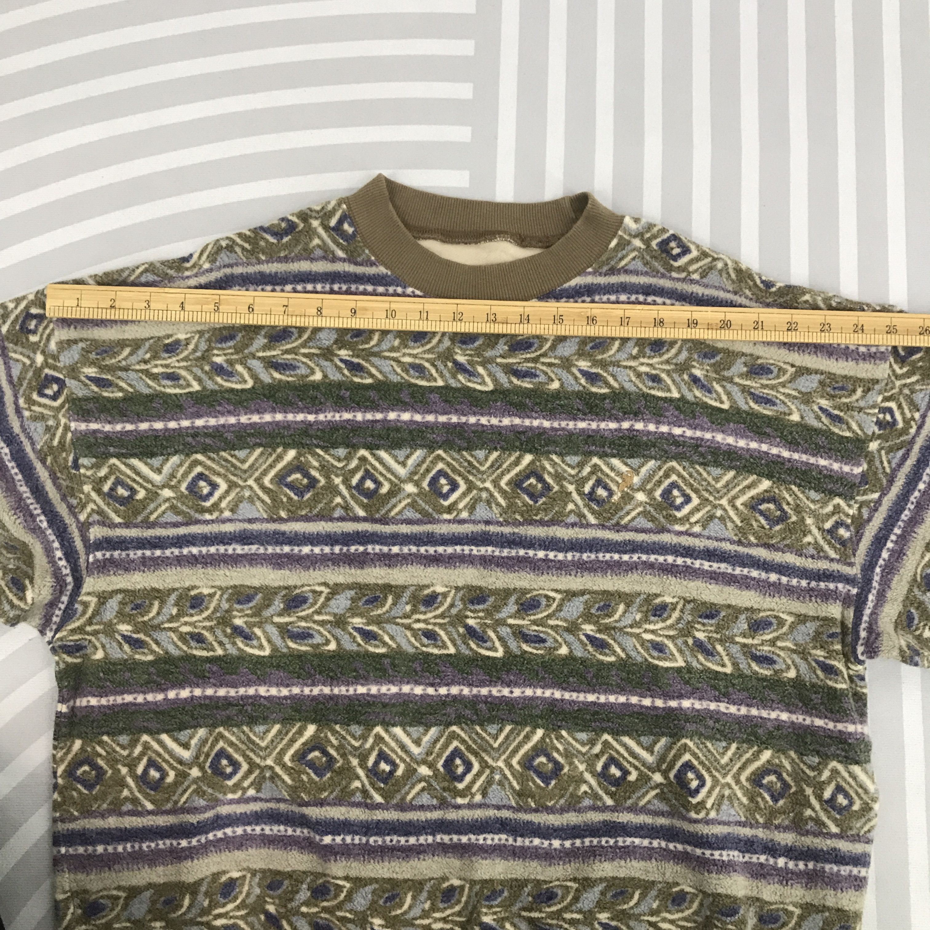 Japanese Brand × Vintage Vintage Polo Country Navajo striped design Sweatshirt Size US M / EU 48-50 / 2 - 5 Thumbnail