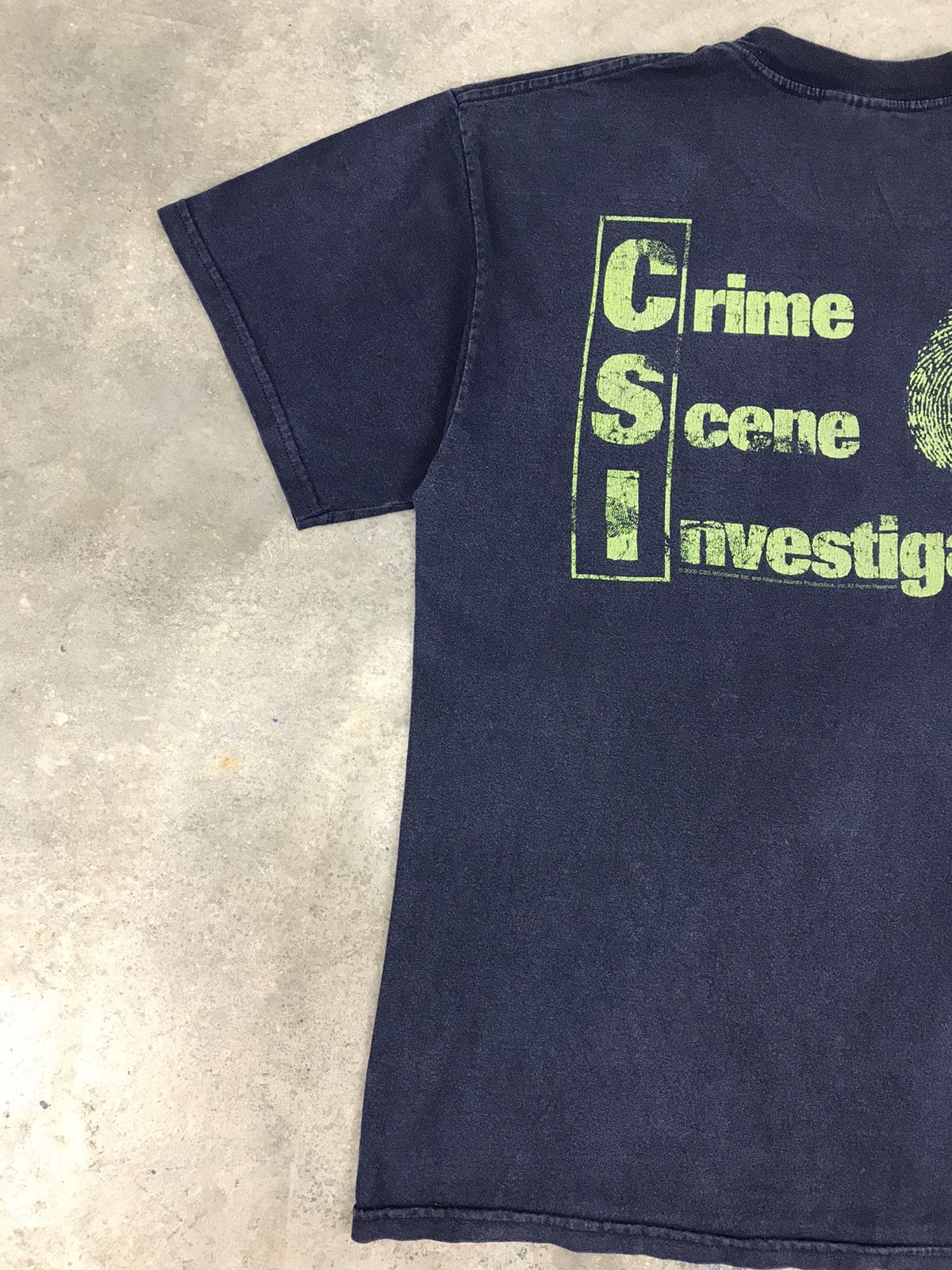 Vintage Vintage Distressed Crime Scene Investigation CSI Tees Size US L / EU 52-54 / 3 - 7 Thumbnail