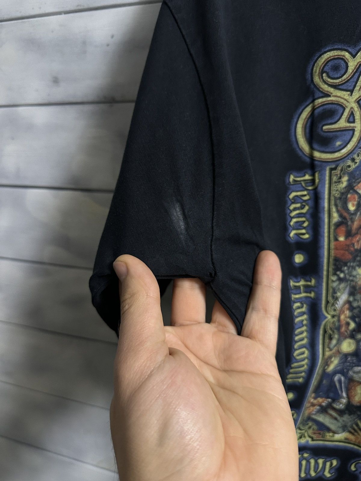 Band Tees Vintage T-Shirt Santana Live Your Light Tour 2008Y2K Size S Size US S / EU 44-46 / 1 - 9 Thumbnail