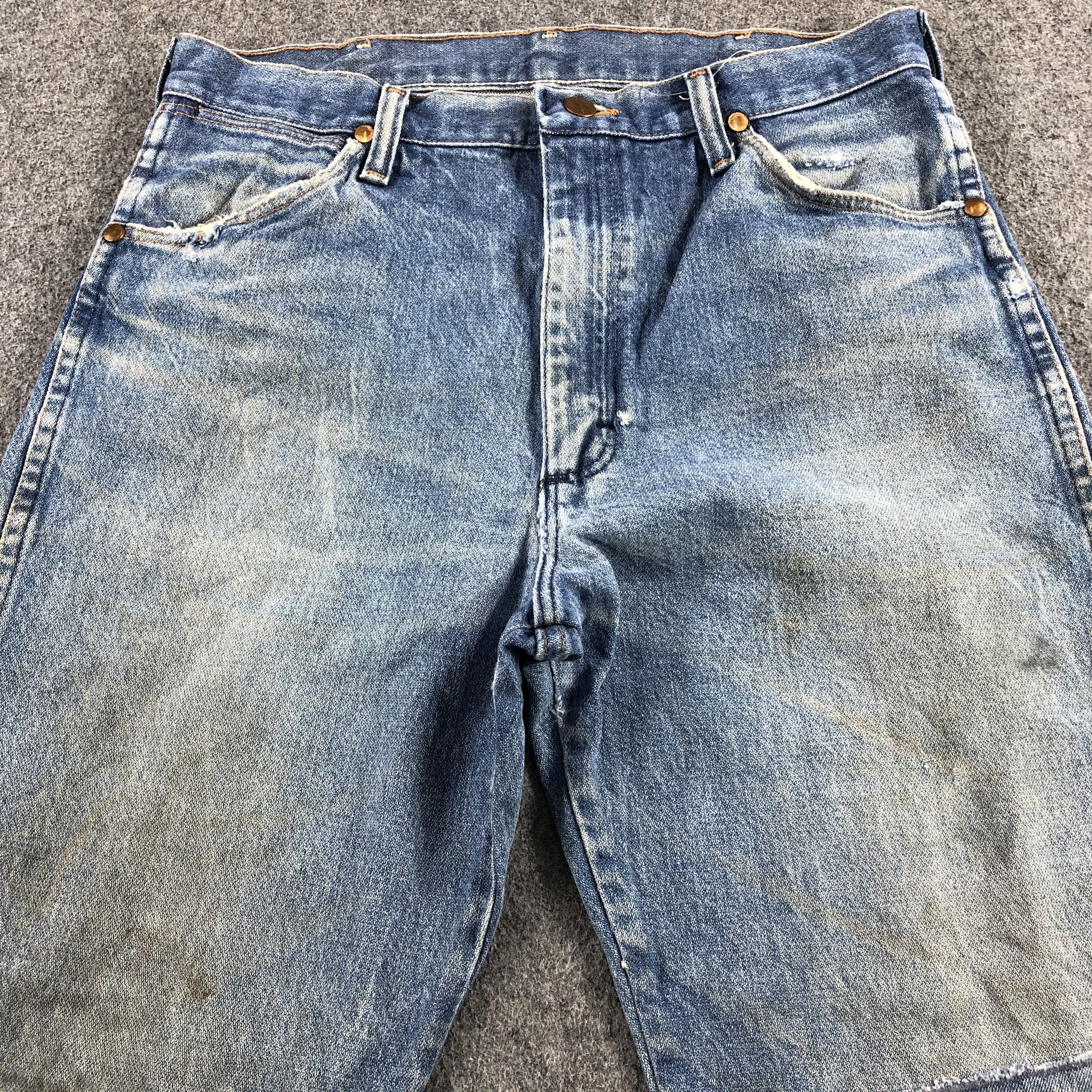 Vintage Vintage Blue Wash Wrangler Jeans-J2051 Size US 31 - 3 Thumbnail