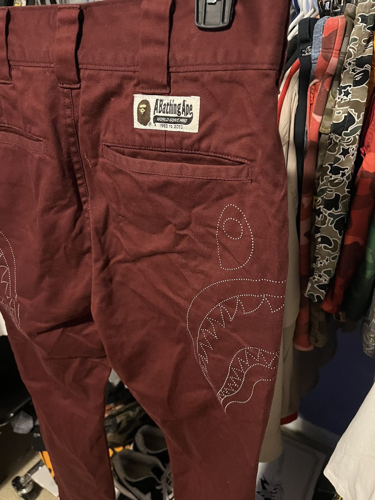 Side Shark Chino Pants