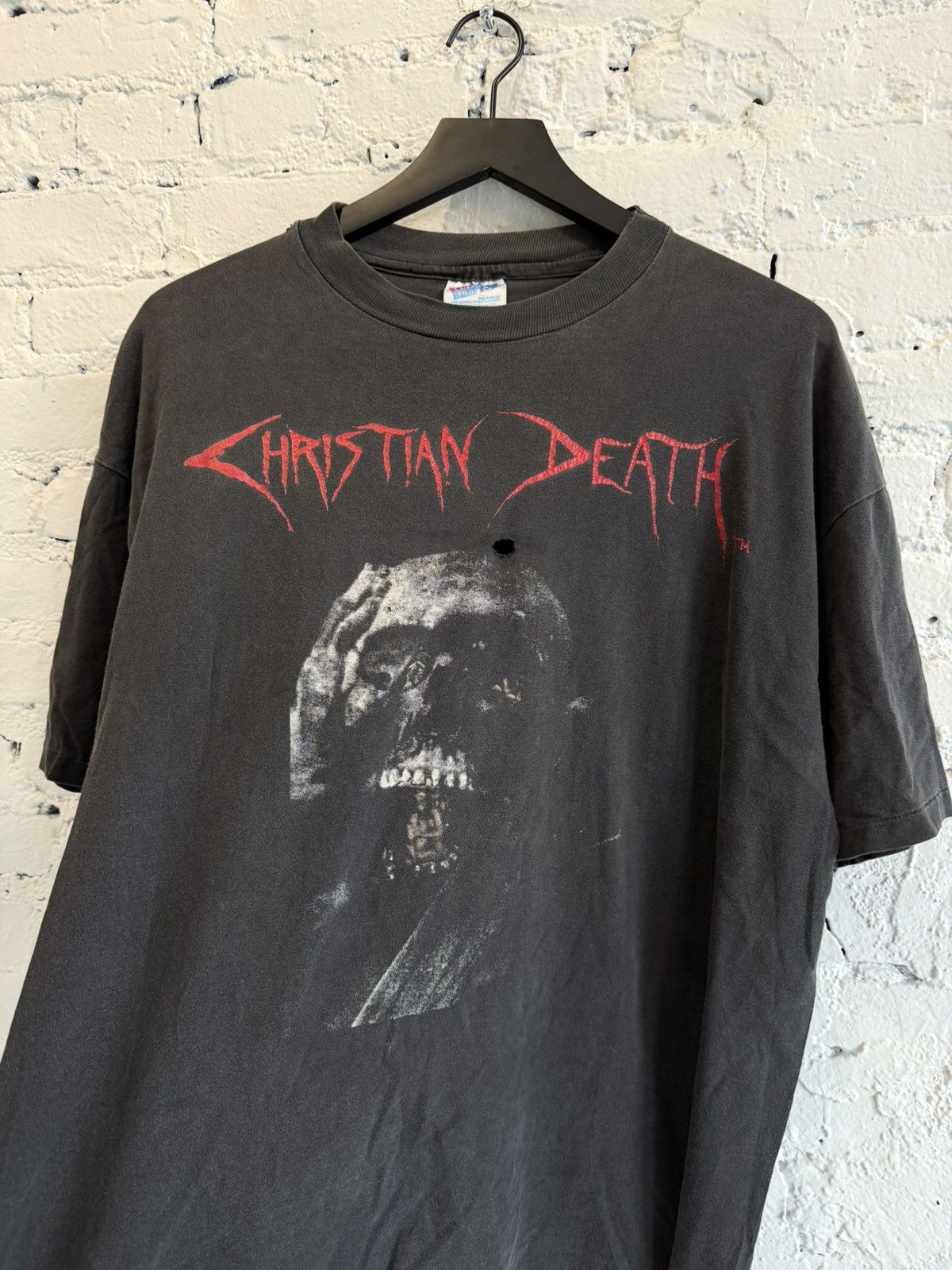 Vintage 1994 CHRISTIAN DEATH ‘SEXY DEATH GOD’ TEE Size US XL / EU 56 / 4 - 2 Thumbnail
