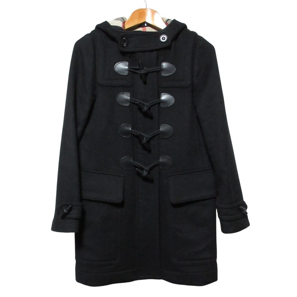 Burberry Burberry Burberry Brit Wool Melton Duffle Coat Textile Outerwear DUTY FREE for USA Size ONE SIZE - 1 Thumbnail