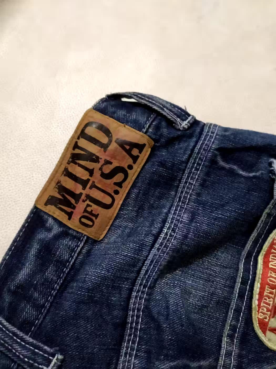 Other Japanese Double Knee Denim Patchwork Distressed Painter Size US 31 - 17 Thumbnail