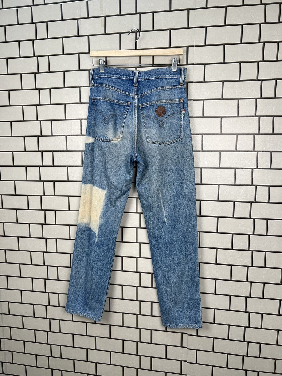 Moschino × Vintage Moschino Acid Wash Vintage Jeans Pants Size US 30 / EU 46 - 9 Thumbnail