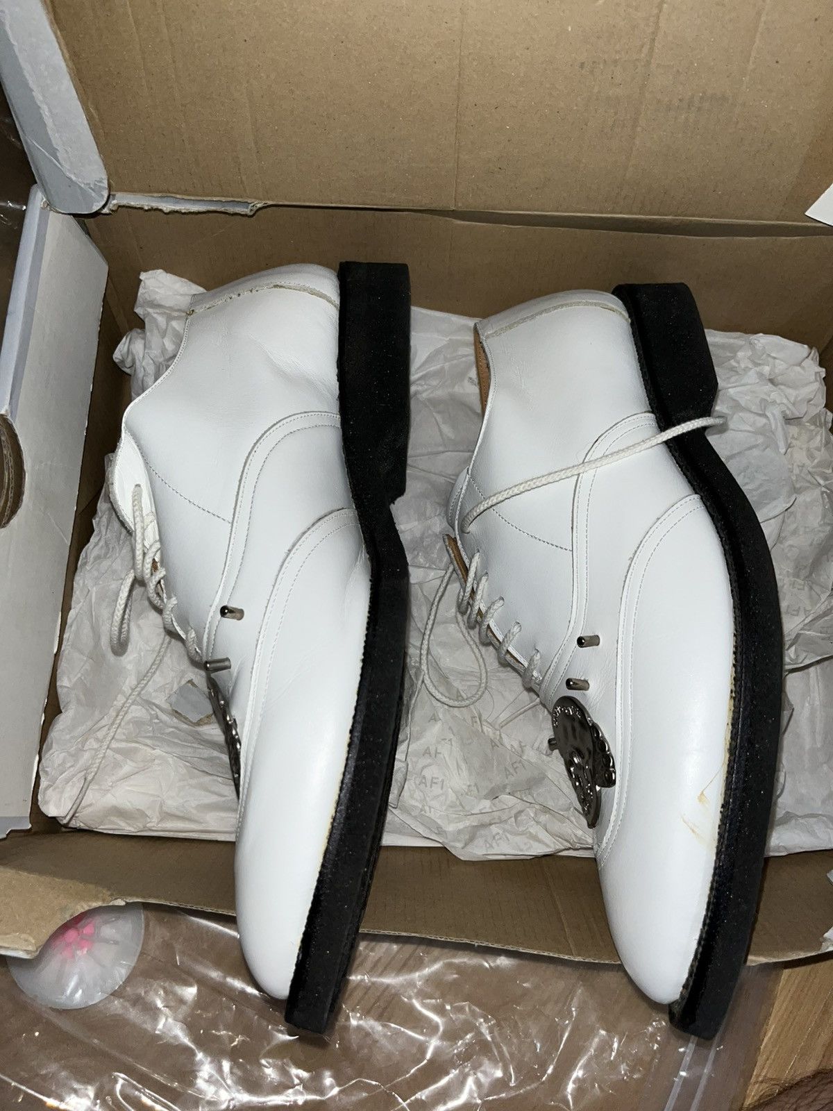 Undercover undercover 2000s skull studded punk shoes Size US 9.5 / EU 42-43 - 5 Thumbnail