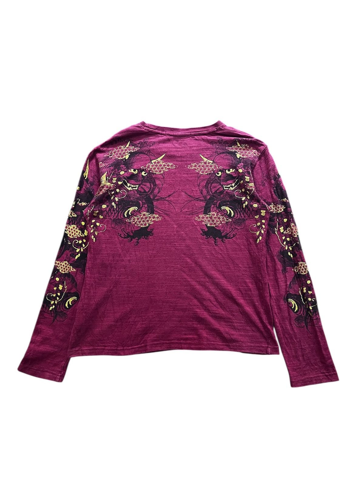 Japanese Brand Japanese Like Jpg Style Sukajan longsleeve Size US M / EU 48-50 / 2 - 2 Thumbnail