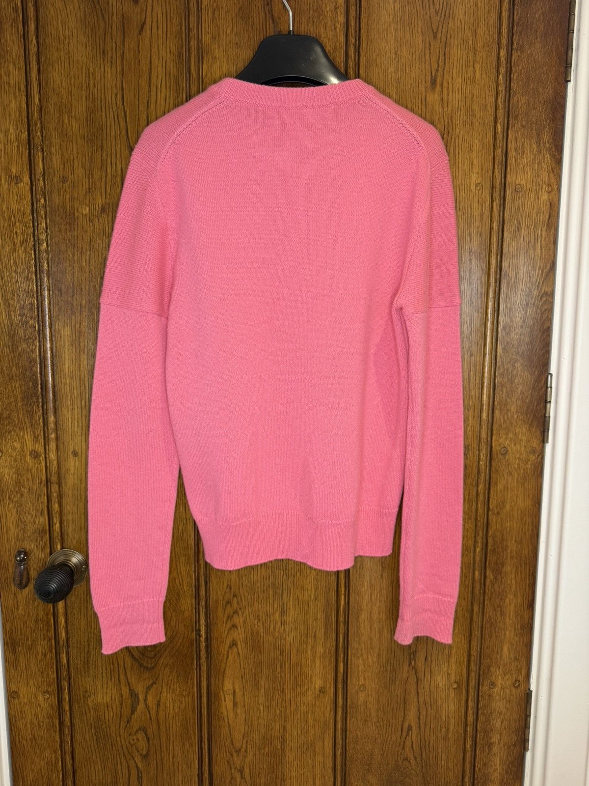 Calvin Klein 205W39NYC SS18 Calvin Klein 205w39nyc Logo pink cashmere sweater raf Size US XS / EU 42 / 0 - 13 Thumbnail