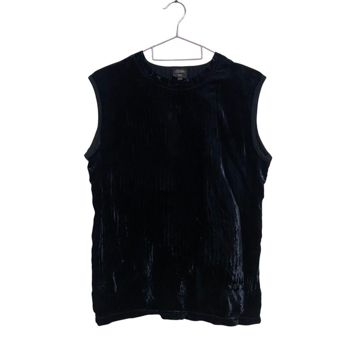 Jean Paul Gaultier Vintage Jean Paul Gaultier Black Argyle Sweater Top Hybrid Size US M / EU 48-50 / 2 - 9 Thumbnail