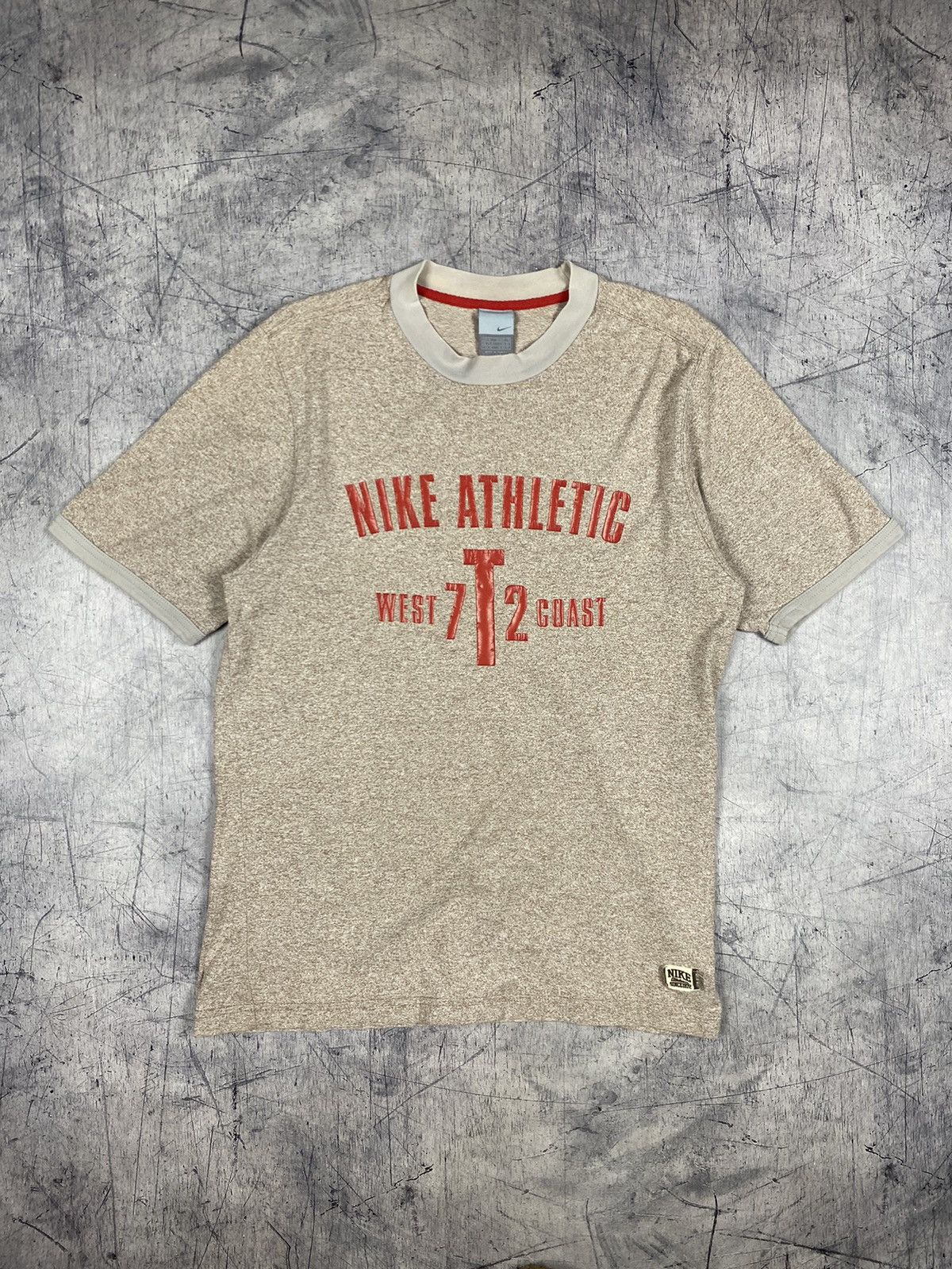 Nike Vintage Nike Athletic Drill Big Logo Tee T Shirt Size US M / EU 48-50 / 2 - 2 Thumbnail