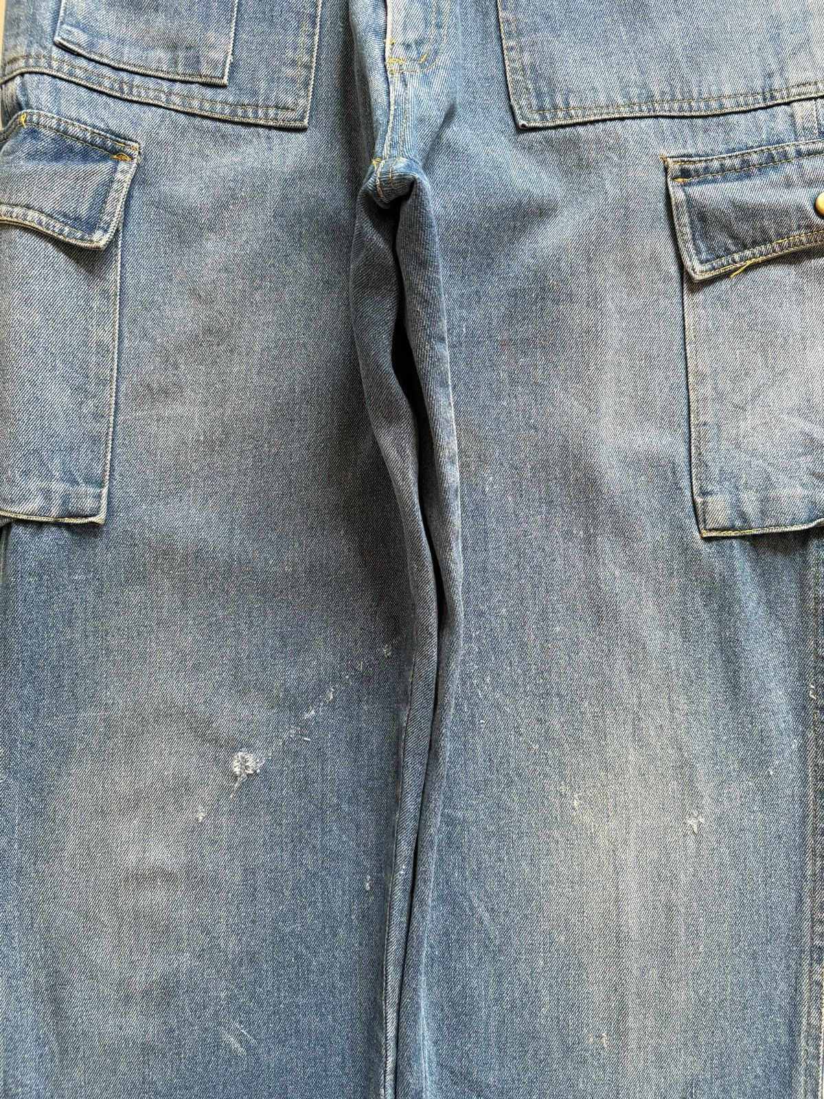 Japanese Brand Vintage Japanese Brand Mud Wash Cargo Bush Pant Jeans Size US 31 - 5 Thumbnail