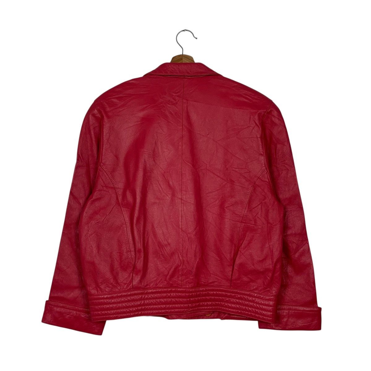 Japanese Brand Japanese Brand Hanaz Double Breasted Leather Jacket Size M / US 6-8 / IT 42-44 - 7 Thumbnail