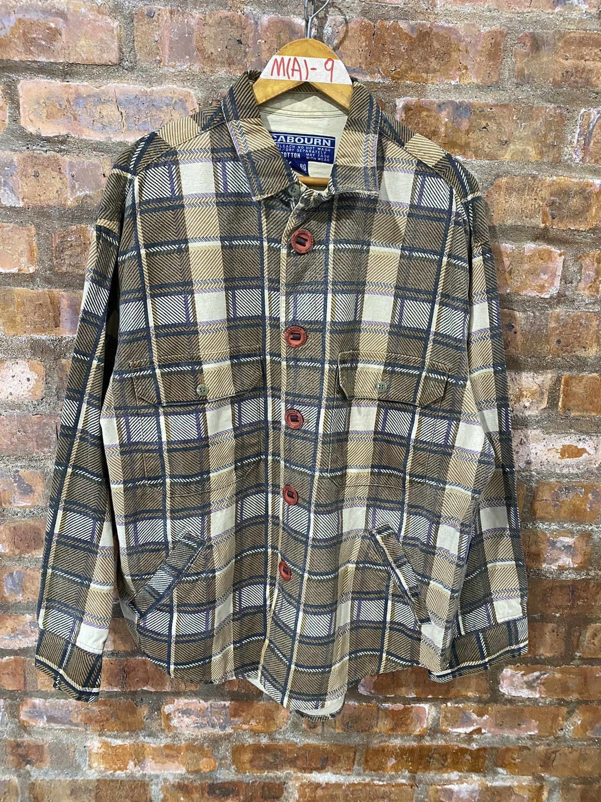Nigel Cabourn 1990s Check and rusty Jacket Size US L / EU 52-54 / 3 - 2 Thumbnail