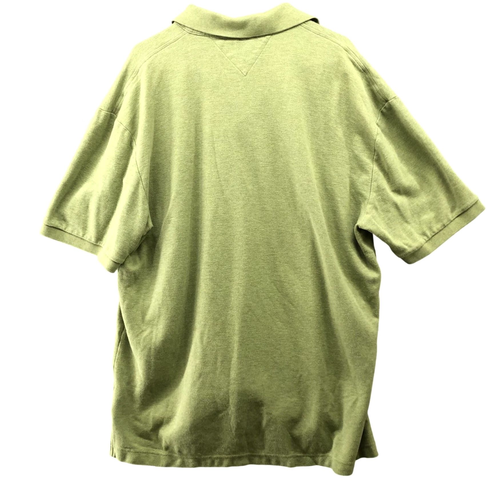 Tommy Hilfiger Tommy Hilfiger Polo Shirt Mens XXL Green Short Sleeve Cotton Logo Embroidered Classic Preppy Size US XXL / EU 58 / 5 - 2 Thumbnail