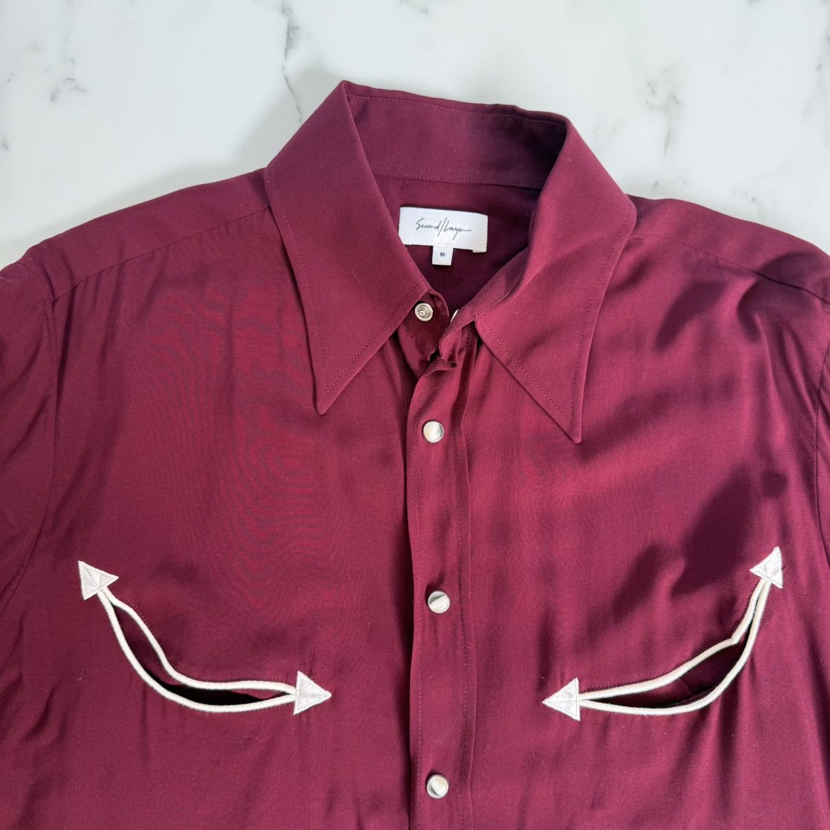 Second/Layer Second Layer Western Corno Shirt - Size Medium Size US M / EU 48-50 / 2 - 2 Thumbnail