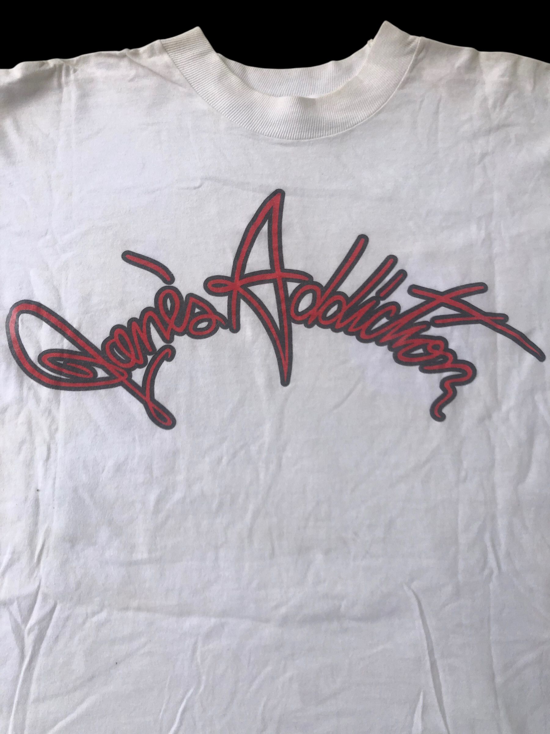 Jane's Addiction 🔥Vintage 90s JANE'S ADDICTION Tour Grunge Band T-Shirt Rare Size US L / EU 52-54 / 3 - 3 Thumbnail