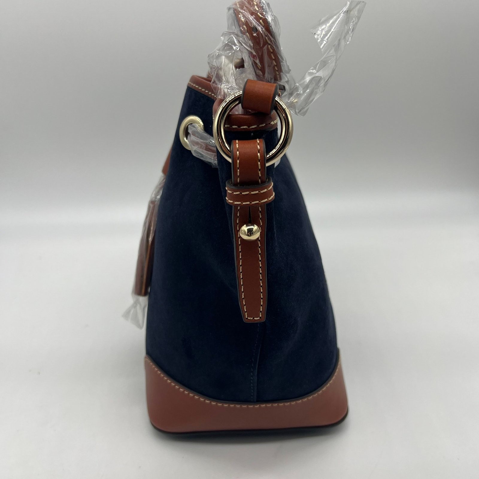 Dooney & Bourke Dooney & Bourke Women Handbags Suede Drawstring Size ONE SIZE - 8 Thumbnail