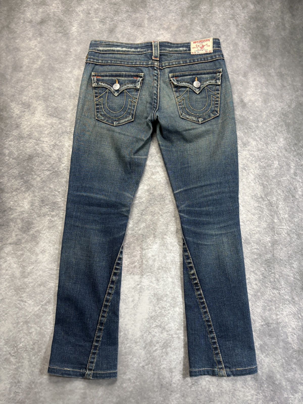 True Religion 2000s True Religion Jeans Made in USA Vintage Denim Pants 27 Size 30" / US 8 / IT 44 - 14 Thumbnail