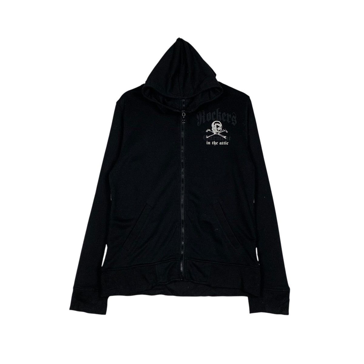 In The Attic IN THE ATTIC Rockers Garment Great Britain Hoodies #1524-C68 Size L / US 10 / IT 46 - 4 Thumbnail