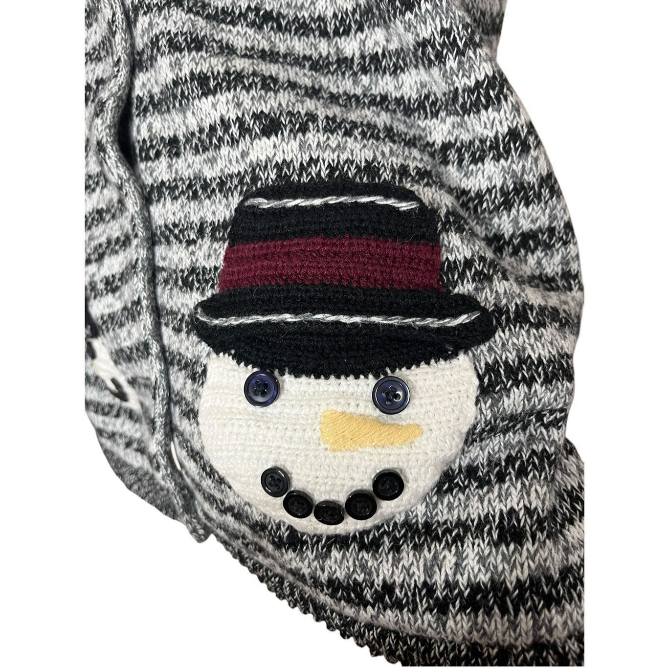 Other Vintage Christopher & Banks 2003 Christmas Winter Snowman Ca Size L / US 10 / IT 46 - 3 Thumbnail