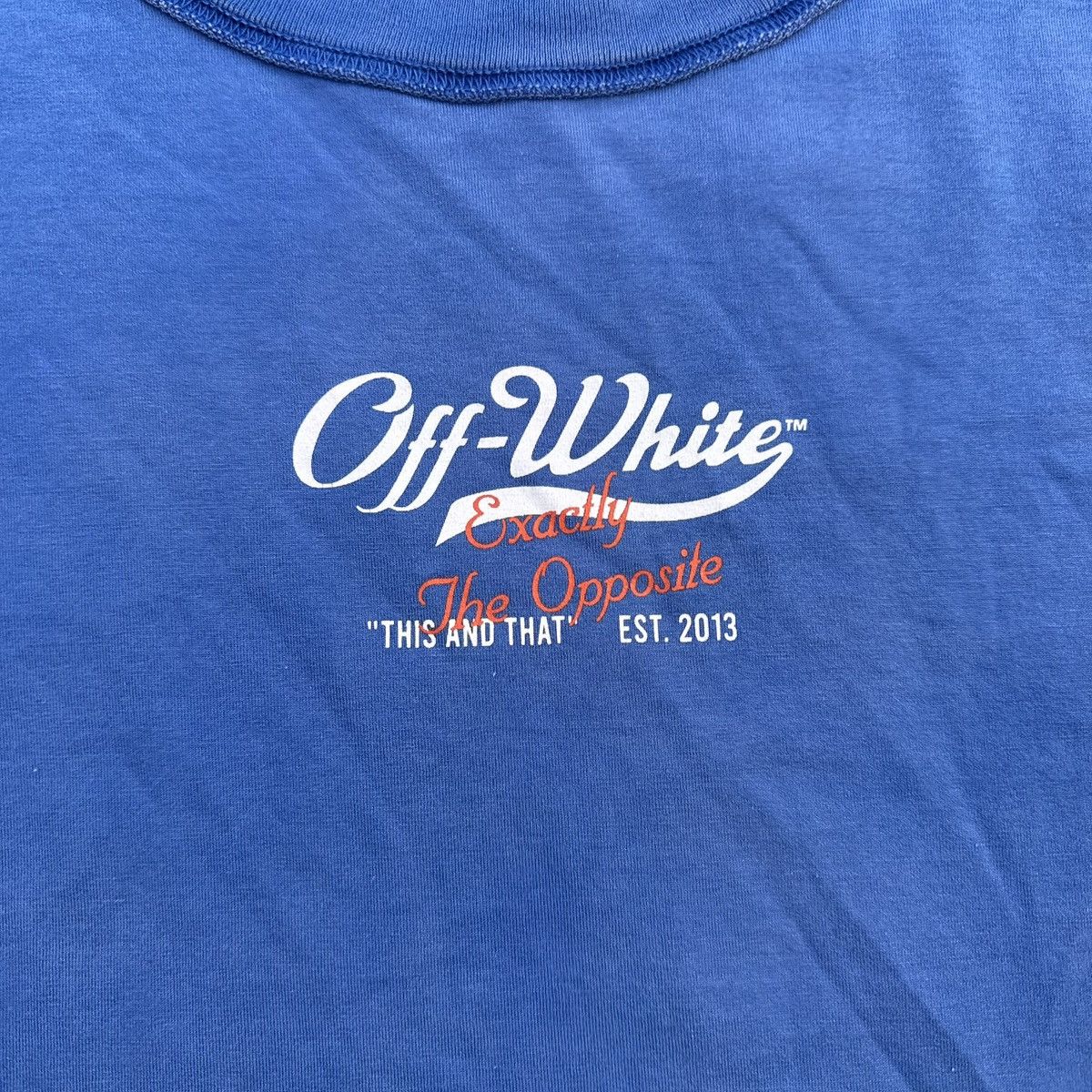 Off-White off-white distressed tee Size US XXL / EU 58 / 5 - 2 Thumbnail