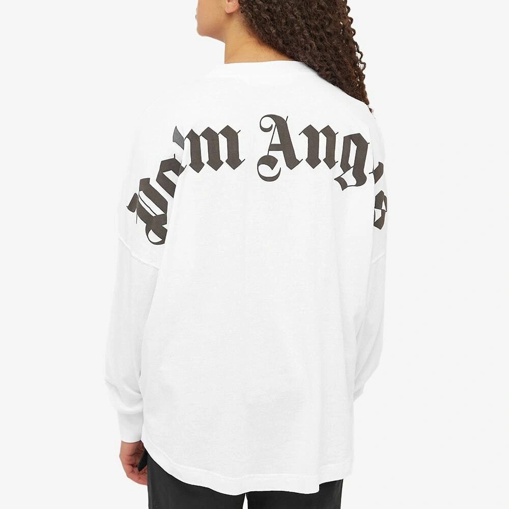 White Classic Logo Long Sleeve T-Shirt