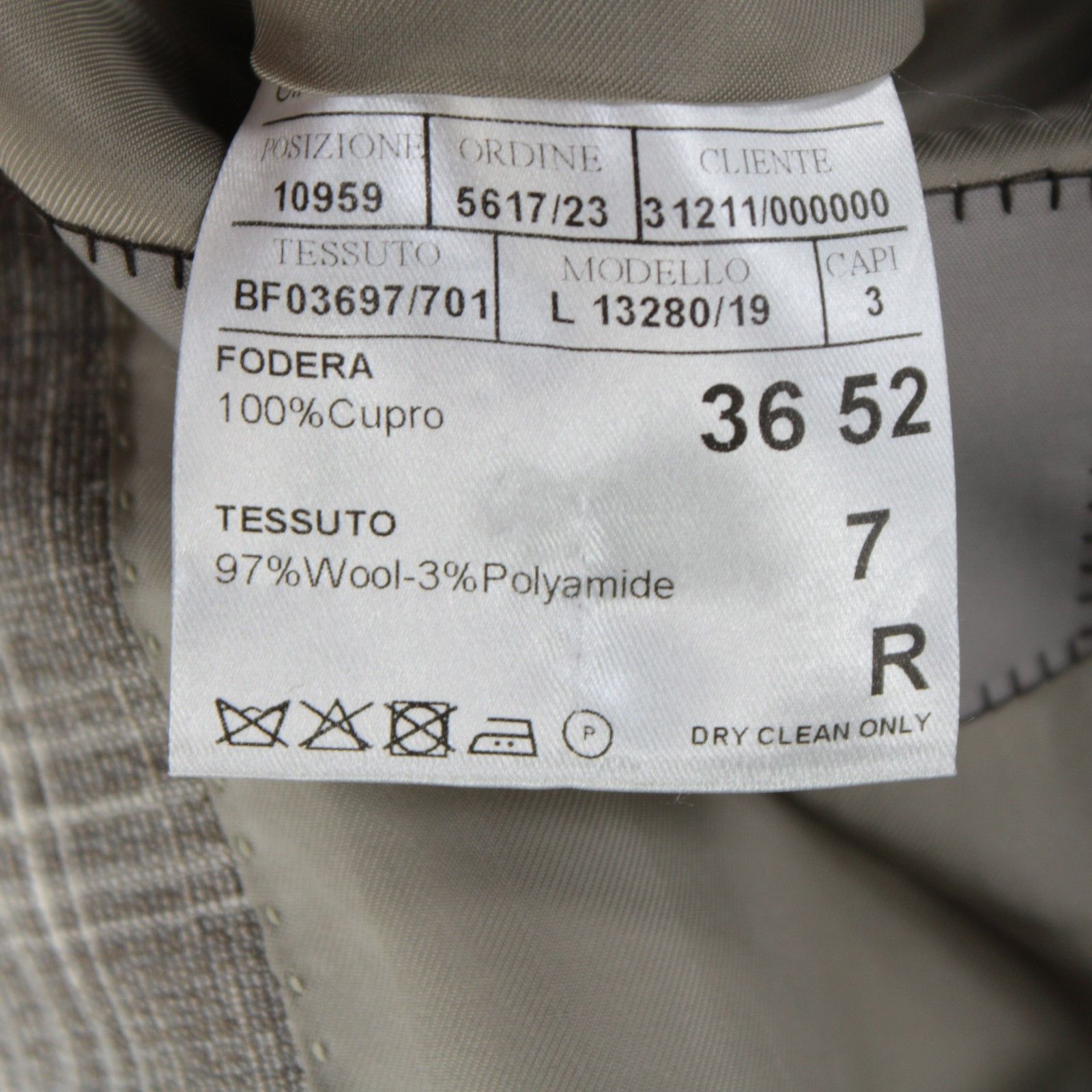Canali Canali Suit Size US 42 Regular in Brown Size 42R - 9 Thumbnail