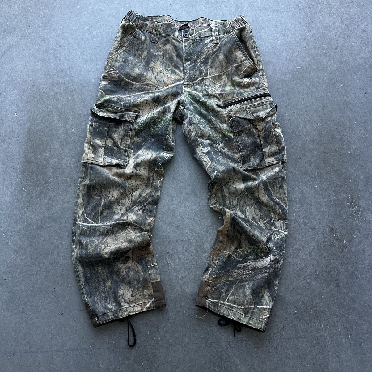 Vintage Crazy Vintage Y2K Mossy Oak Camo Cargo Pants Baggy Skater | Grailed