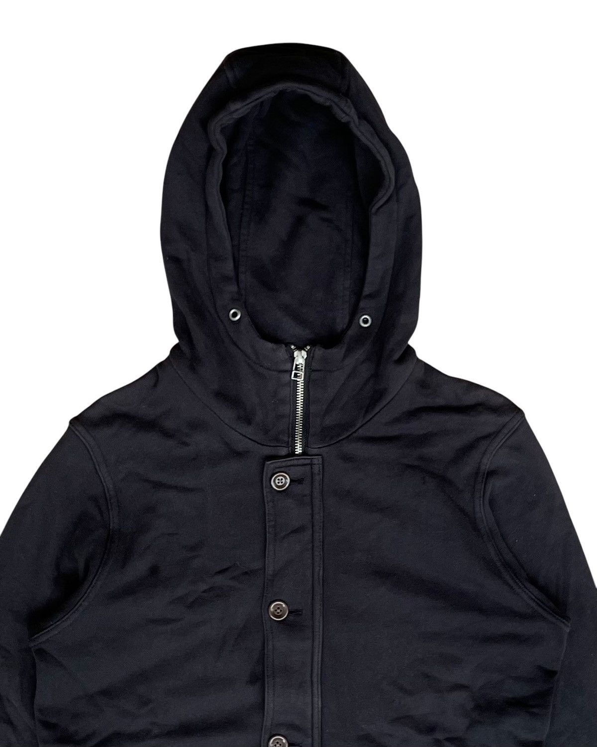 Beams Plus Beams Two Way Zipper Hoodie Size US S / EU 44-46 / 1 - 2 Thumbnail