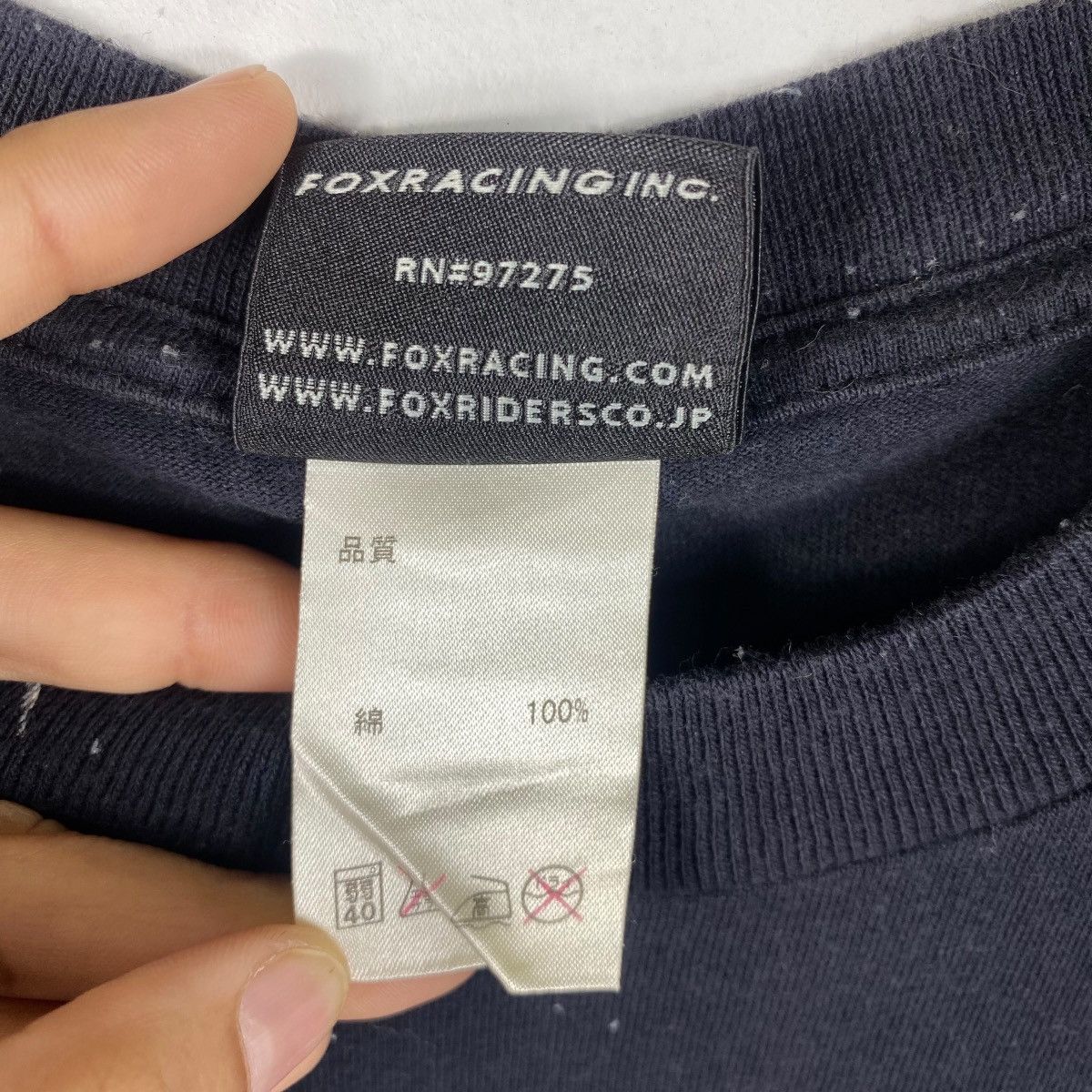 Fox Racing Vintage FOX RACING Fox Deluxe Live Fast Graphic Tee Shirt Size US L / EU 52-54 / 3 - 7 Thumbnail