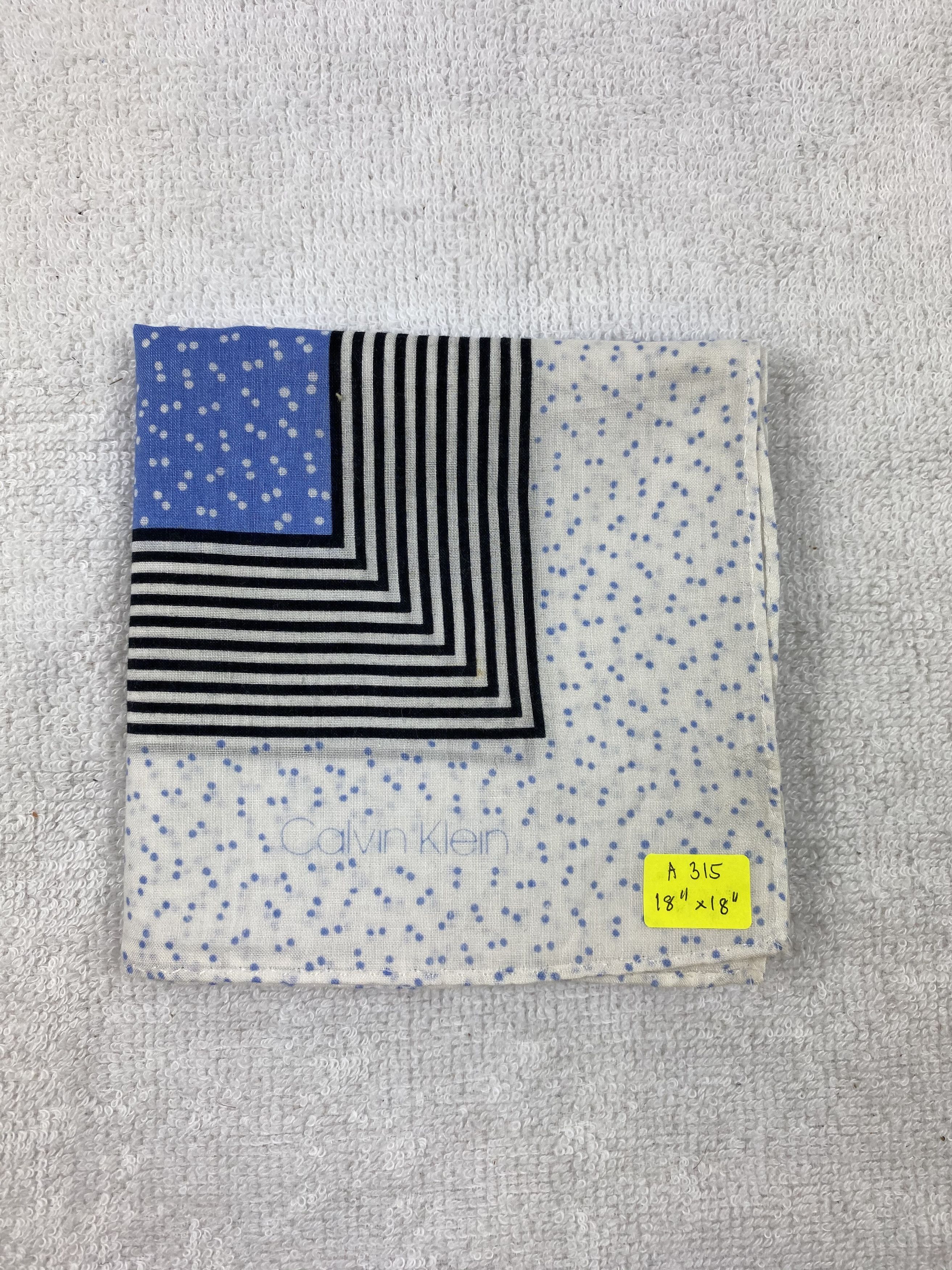 Calvin Klein × Vintage Calvin Klein Handkerchief / Bandana / Neckerchief Size ONE SIZE - 7 Thumbnail