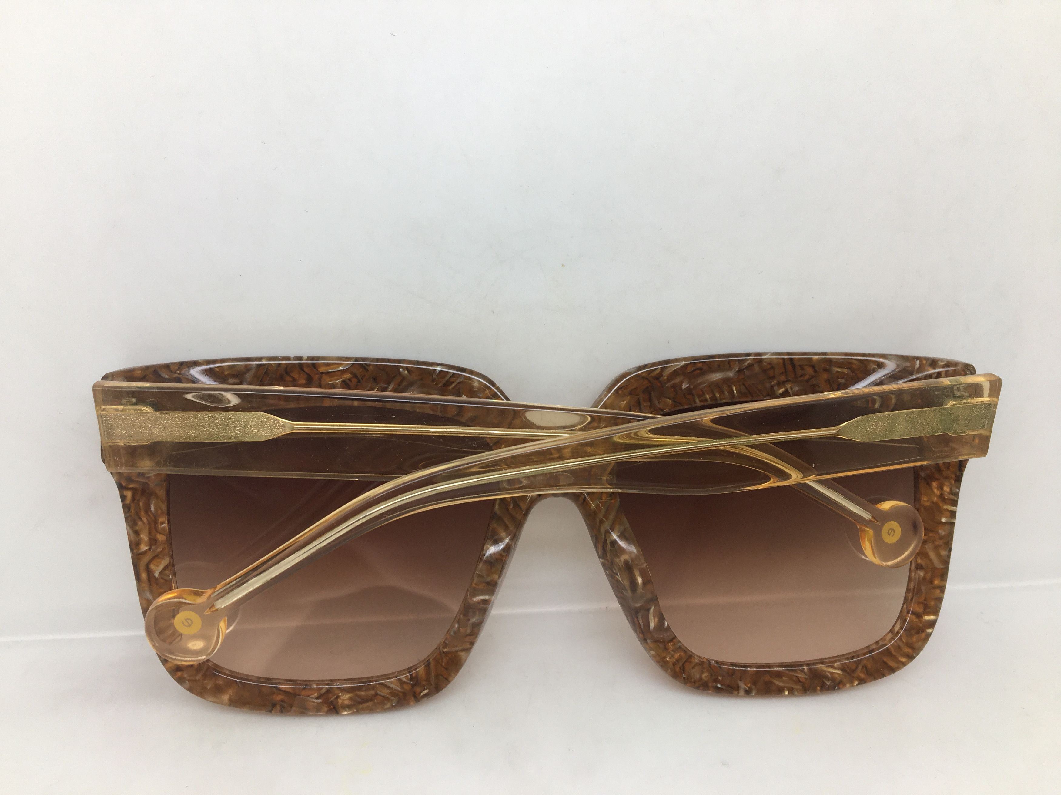 Other Vinatge Oversize Handmade Acetate Sunglasses Diva Girls Size ONE SIZE - 7 Thumbnail