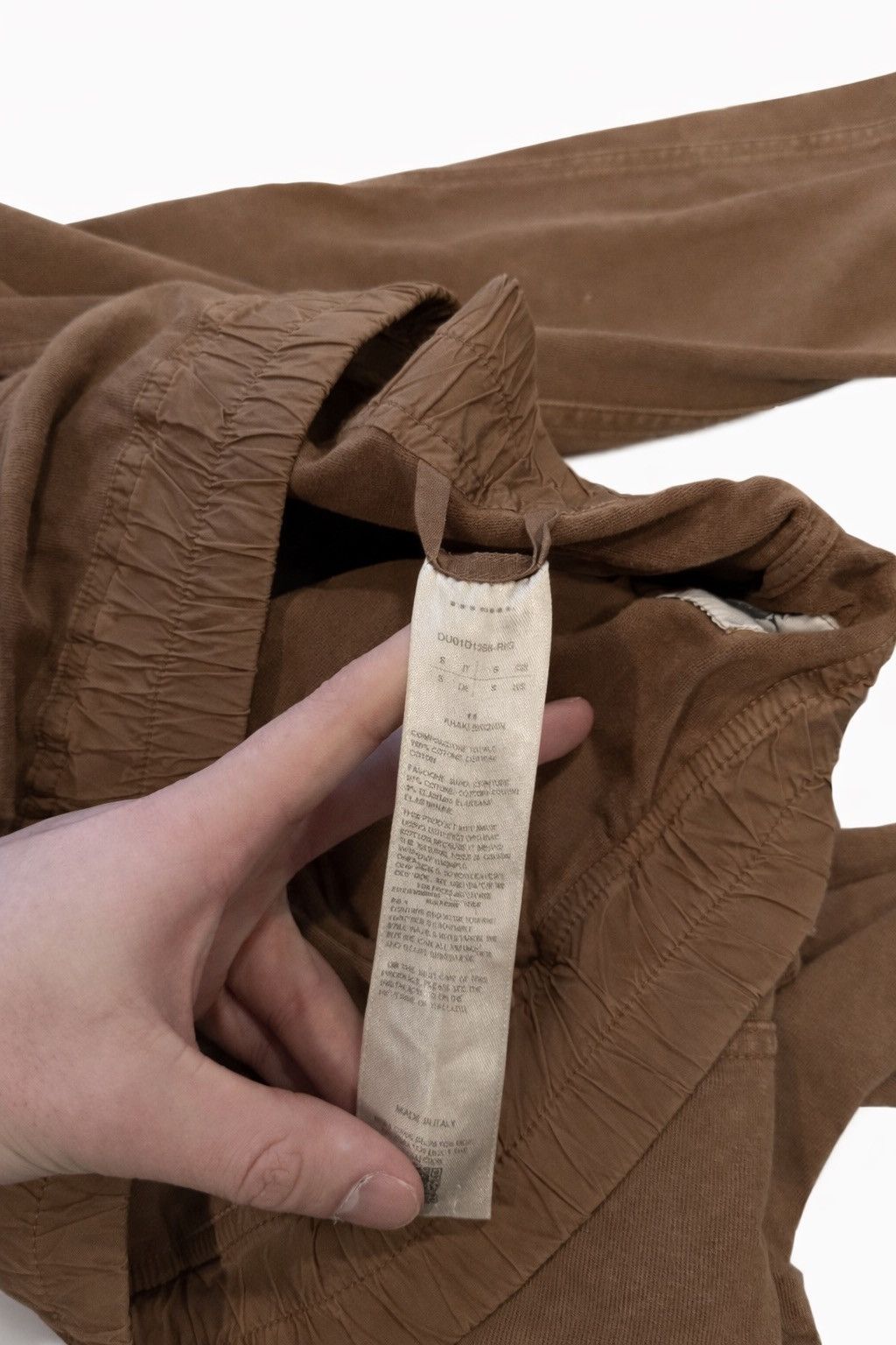 Rick Owens Rick Owens Mastodon Cargo Pants Gethsemane FW 21 Jogger S Size US 30 / EU 46 - 8 Thumbnail