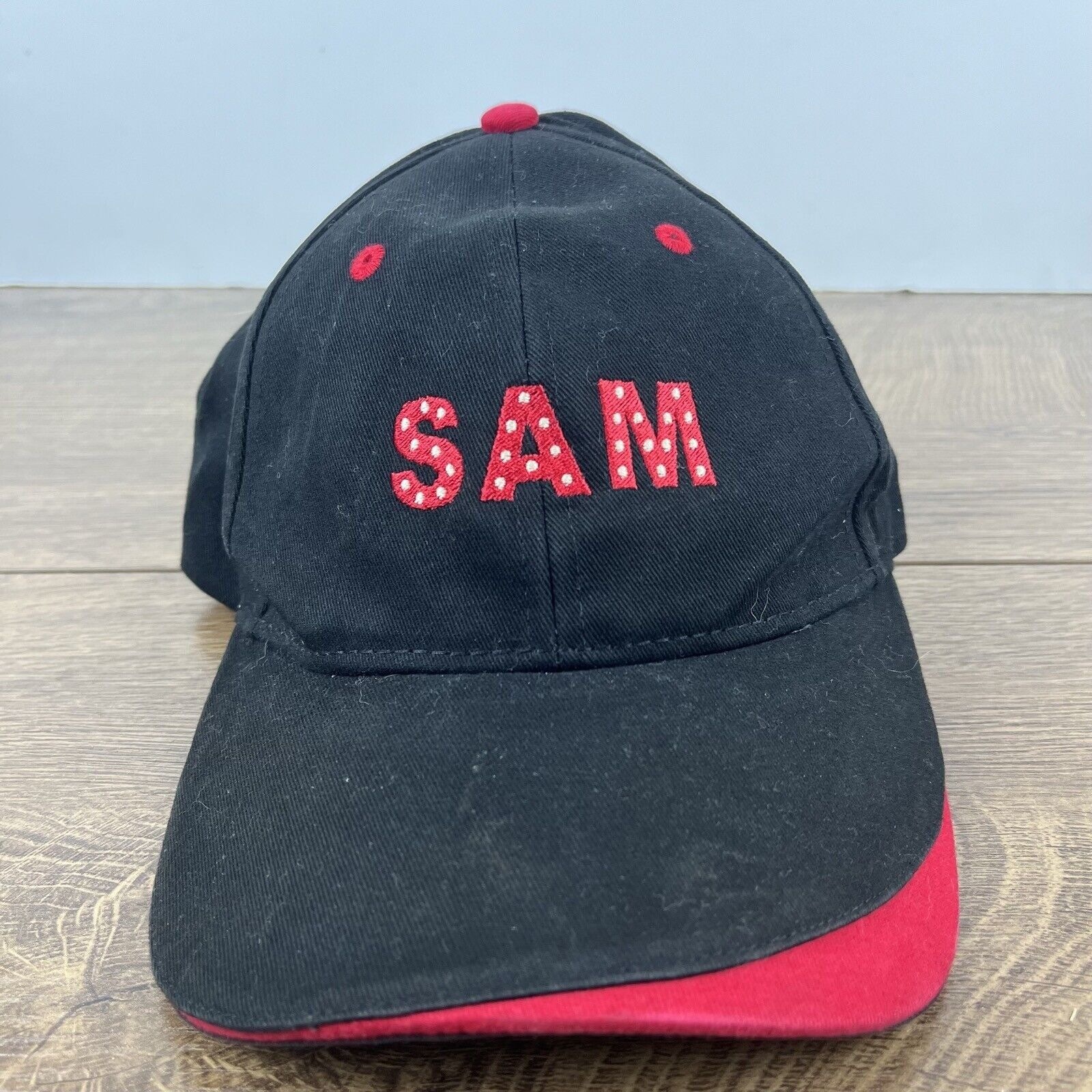 Other Sam Hat SAM Baseball Hat Black Hat Adjustable Black Adult Si Size ONE SIZE - 1 Thumbnail