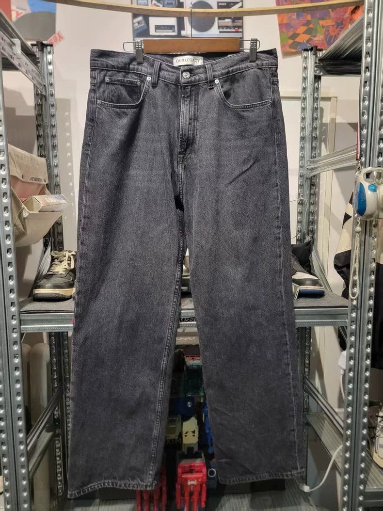 Our Legacy Our Legacy size33 Black jeans Size US 32 / EU 48 - 1 Thumbnail