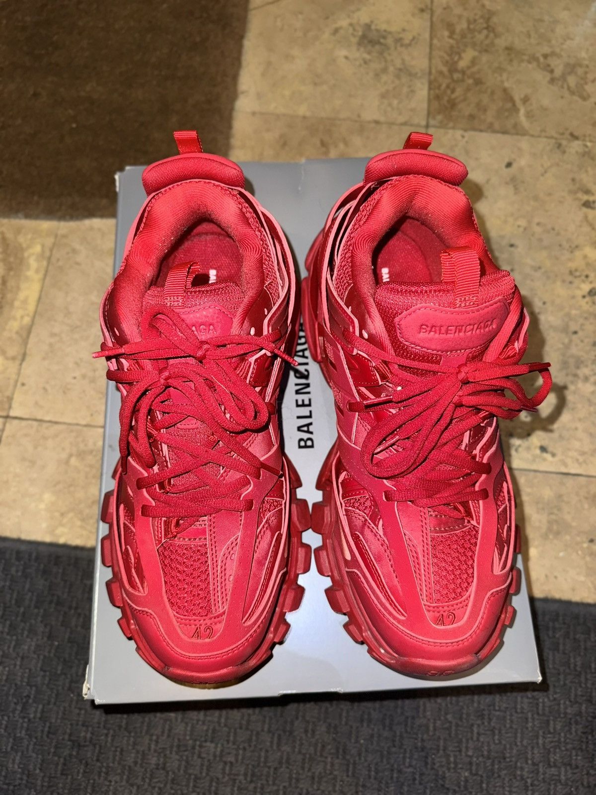Balenciaga Balenciaga Track , red Size US 9 / EU 42 - 9 Thumbnail