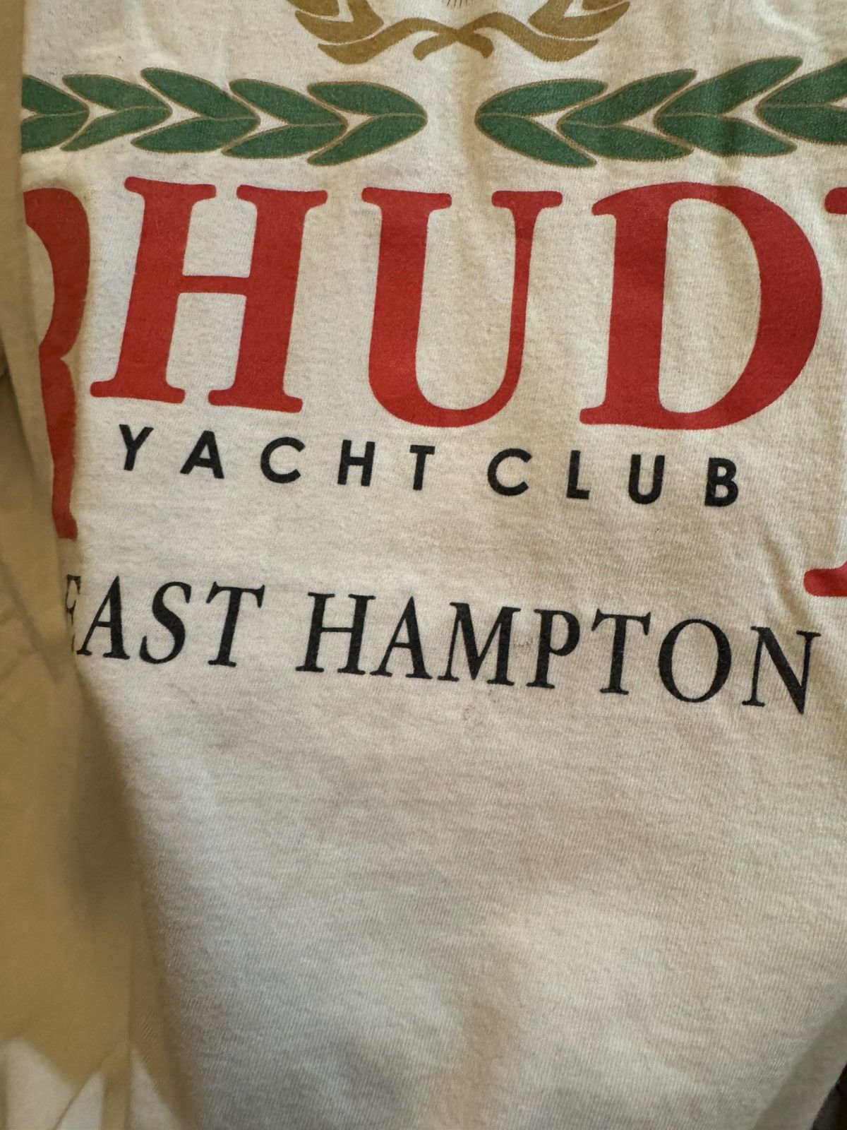 Rhude Rhude East Hampton Crest Tee Size US L / EU 52-54 / 3 - 5 Thumbnail