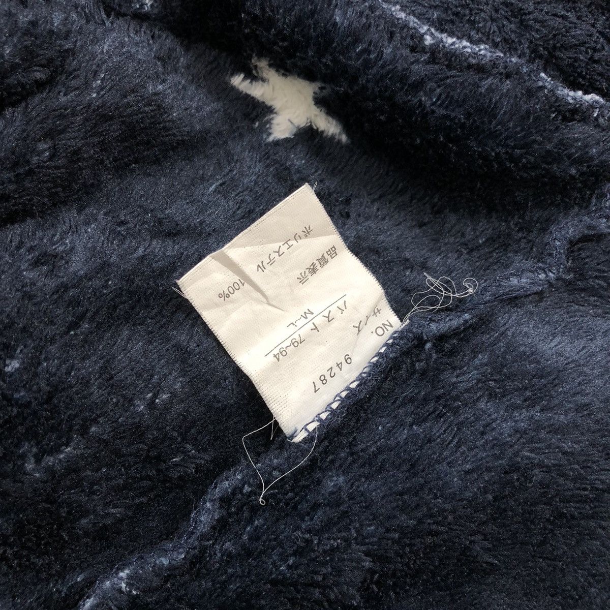Beauty Beast × If Six Was Nine × mercibeaucoup Crazy🔥 Japanese Brand 3D Black Star Bear Ear Fleece Jacket Size US M / EU 48-50 / 2 - 5 Thumbnail