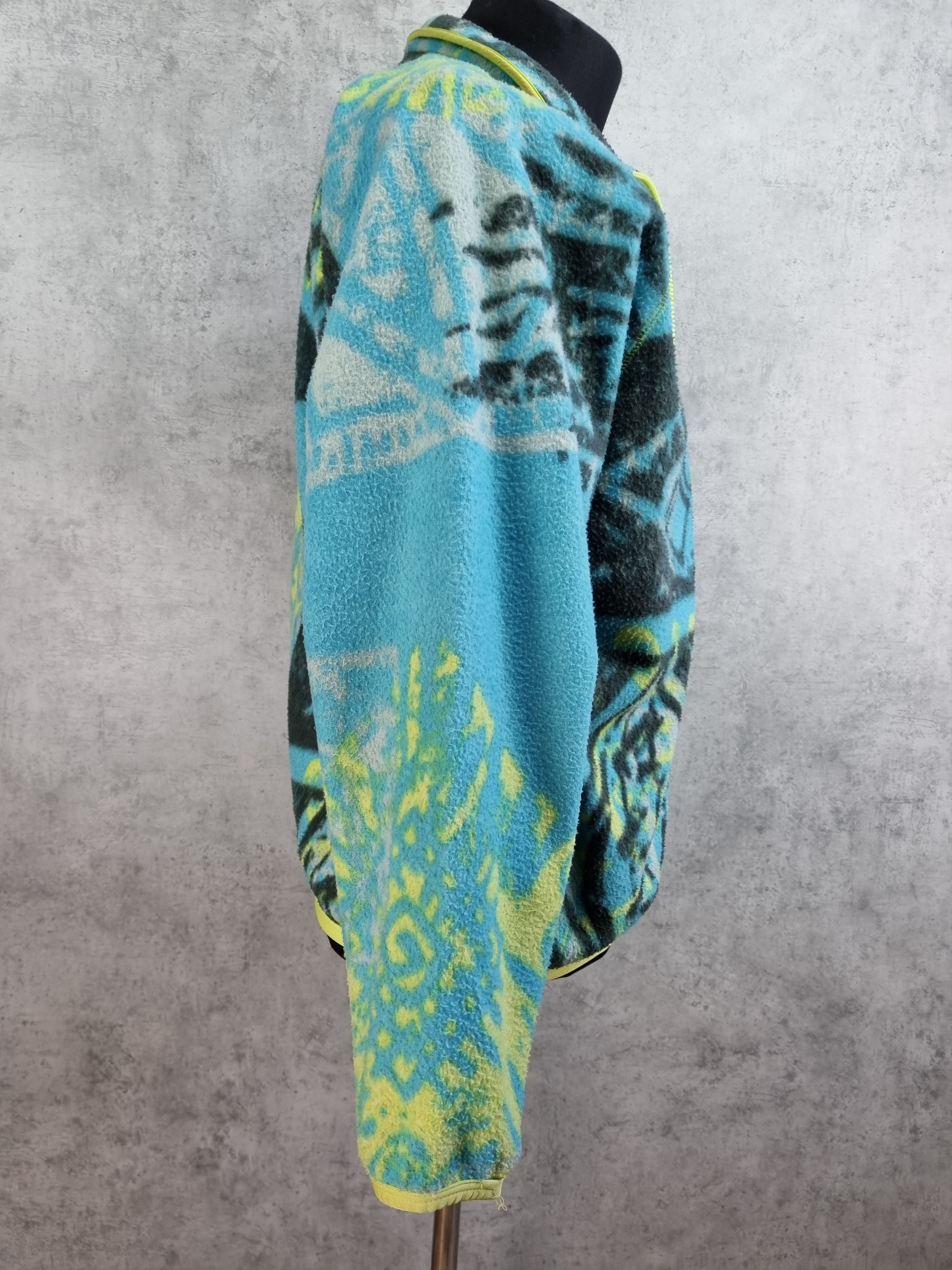 Adidas × Vintage Abstract 90s ADIDAS Adventure Vintage Fleece like Patagonia Size US M / EU 48-50 / 2 - 12 Thumbnail