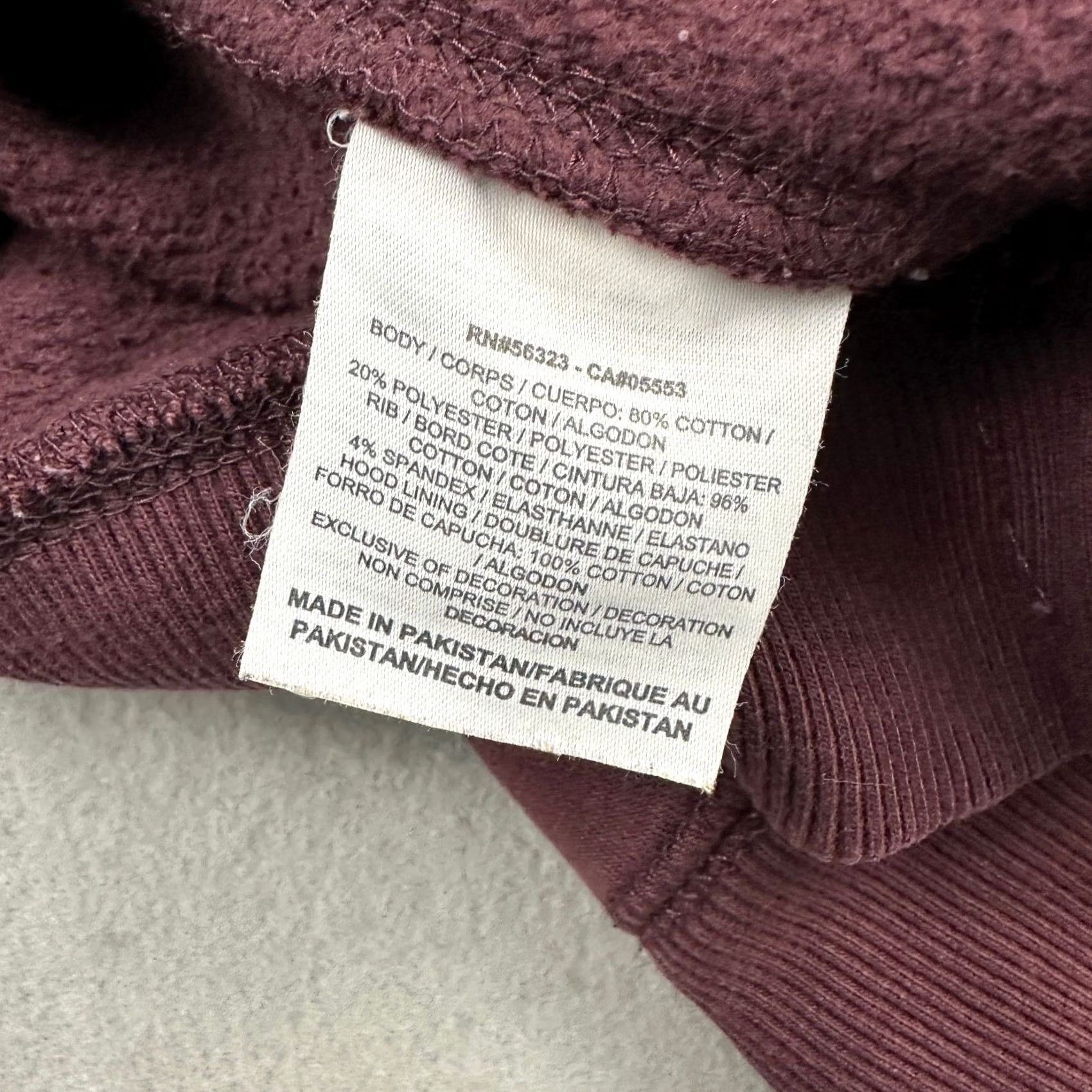 Nike Nike Hoodie Men S Burgundy Solid Pullover Essential Sweatshirt Swoosh Logo Size US S / EU 44-46 / 1 - 7 Thumbnail
