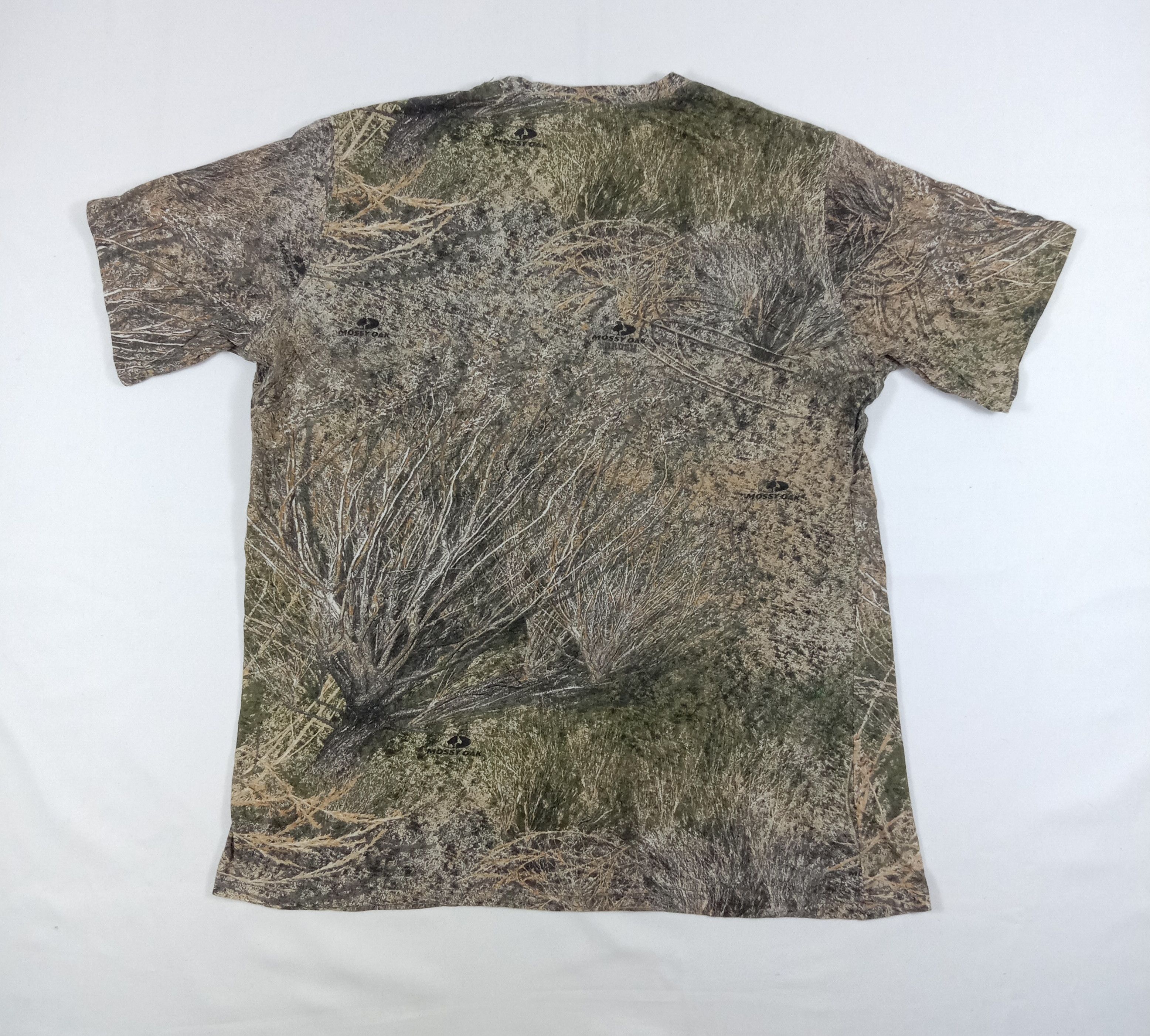 Mossy Oaks Vintage Mossy Oaks Camo Real Tree Outdoor T Shirt Size US XL / EU 56 / 4 - 3 Thumbnail