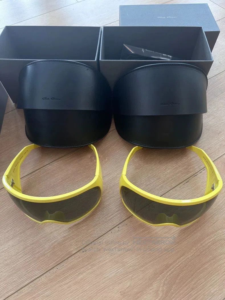 Rick Owens Rick Owens 23ss Armor Shield Sunglasses. Size ONE SIZE - 3 Thumbnail